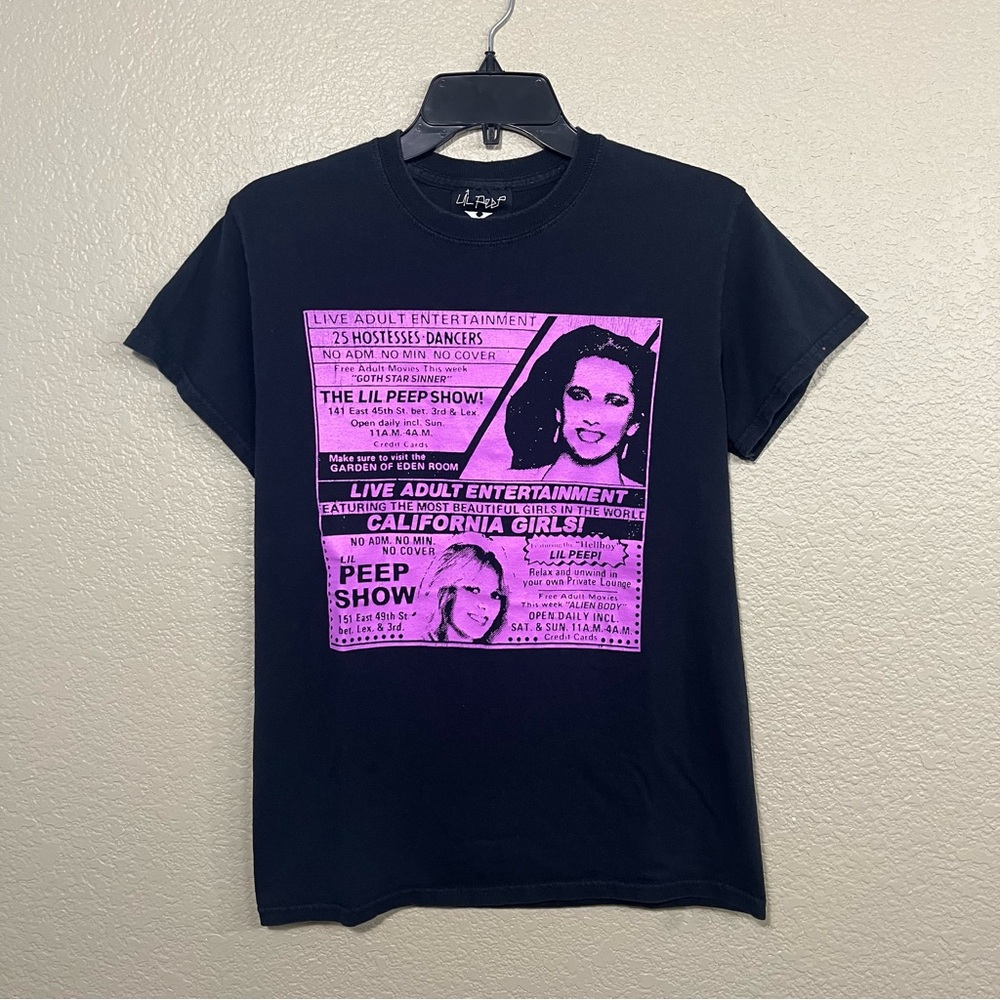 Lil Peep x Alien Body 'Peep Show' T-shirt Small